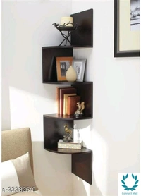 Classy Magazine & Newspaper Racks - LXHXB: 40X8X8X inch, Black, Wooden, No. of shelves : 4